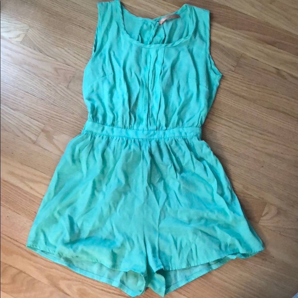 Teal romper